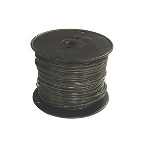 Southwire 22964101 Building Wire, Black Sheath, 12 AWG Wire, 1-Conductor, 500 ft L, 0.128 in Dia Sheath - 1