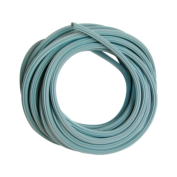 Make-2-Fit P 7645 Screen Retainer Spline, 0.250 in D, 25 ft L, Vinyl, Gray, Round - 2