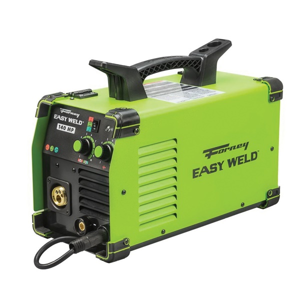Forney Easy Weld Series 271 Multi-Process Welder, 120 V Input, 140 A Output, 1-Phase, 0.03 in Dia Wire Capacity