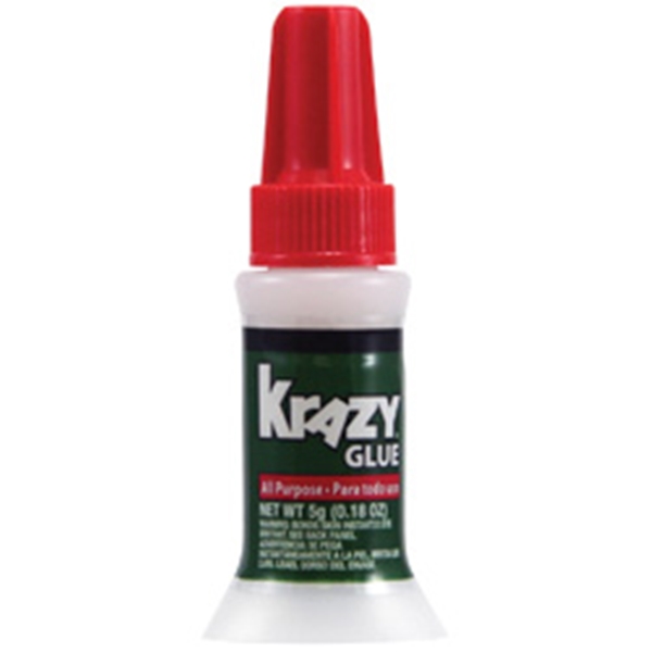 Krazy Glue KG92548R Brush-On Glue, Liquid, Irritating, Clear, 5 g Tube - 2