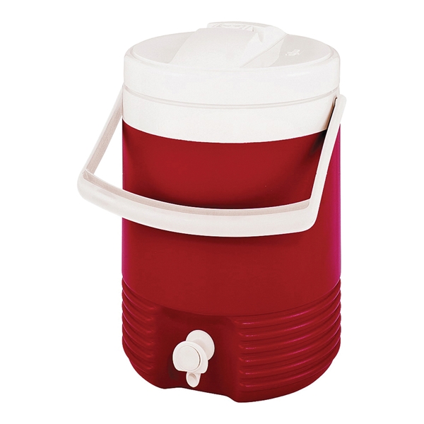 Igloo Legend Series 2214 Beverage Jug with Handle, 2 gal Cooler, Plastic, Diablo Red - 2