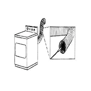 Brushtech B68C Dryer Vent Duct Cleaning Brush, 4 in L Brush - 3
