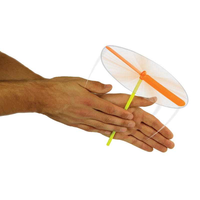 Aero Props V48540 Flying Propeller Toy, Plastic, Multi-Color - 4