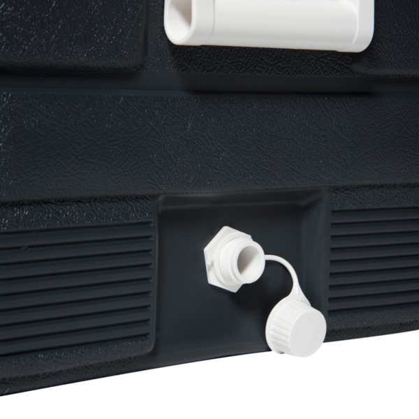 Igloo MaxCold Series 00049494 Cooler, 70 qt Cooler, Polyurethane, Blue/Carbon, 5 days Ice Retention - 4