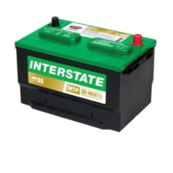 Interstate Batteries MTP Series MTP-65 Wet Battery, 750 A Cranking Current, 65 Battery, 12 V Battery - 2