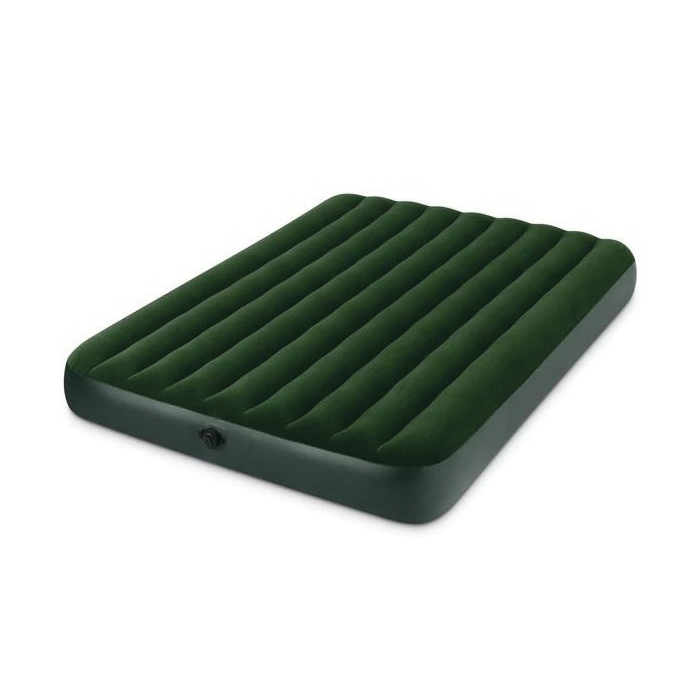 Intex 66969E Air Mattress, 80 in L, 60 in W, Queen, Green - 3