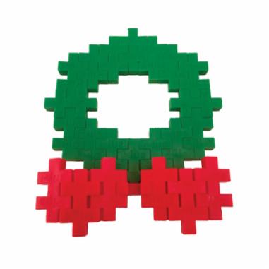 Plus-Plus 4117 Holiday Mix Building Set, 5 to 12 years, Plastic, 70-Piece - 5