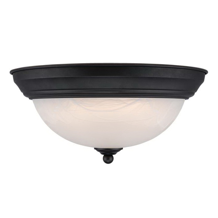 Westinghouse 6400600 Flush Mount Ceiling Fixture, 120 V, Integrated LED Lamp, 930 Lumens Lumens, 3000 K Color Temp - 2