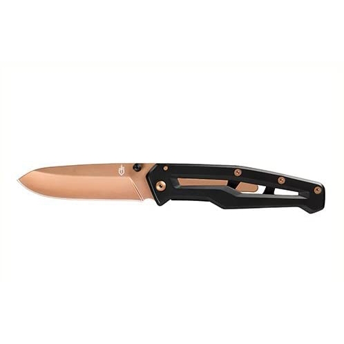 Gerber 31-003310N Folding Knife, 3 in L Blade, Stainless Steel Blade, Stainless Steel Handle, 4-7/64 in OAL - 2