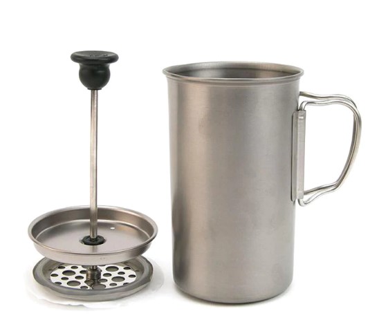 Snow Peak Titanium French Press - 3