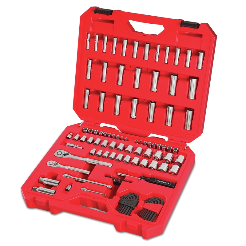 Craftsman CMMT12023 Mechanic's Tool Set, 105-Piece, Chrome Vanadium Steel, Full Polish - 2