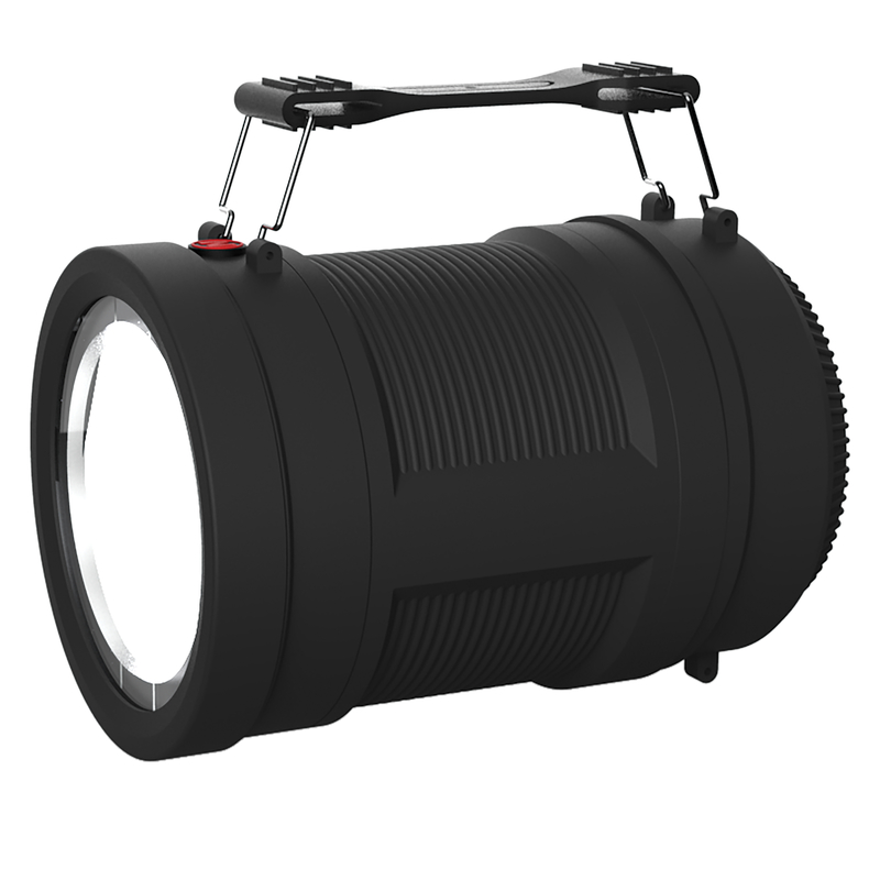 Nebo 6849 Pop-Up Lantern and Spot Light, LED Lamp, ABS/Rubber, Black - 3