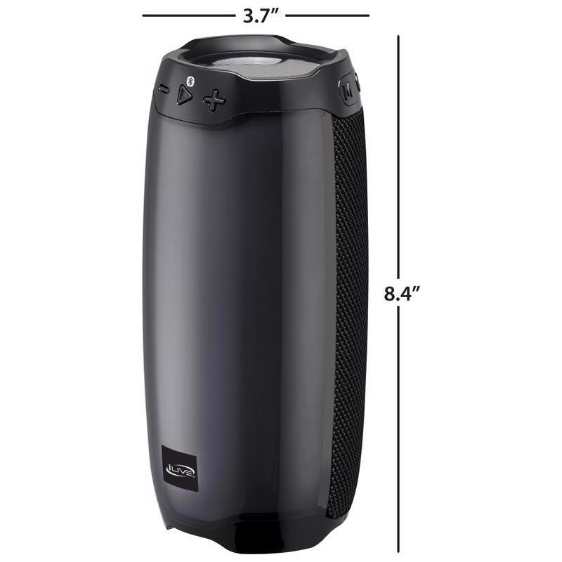 iLive Wireless Bluetooth Color Changing Speaker - 2