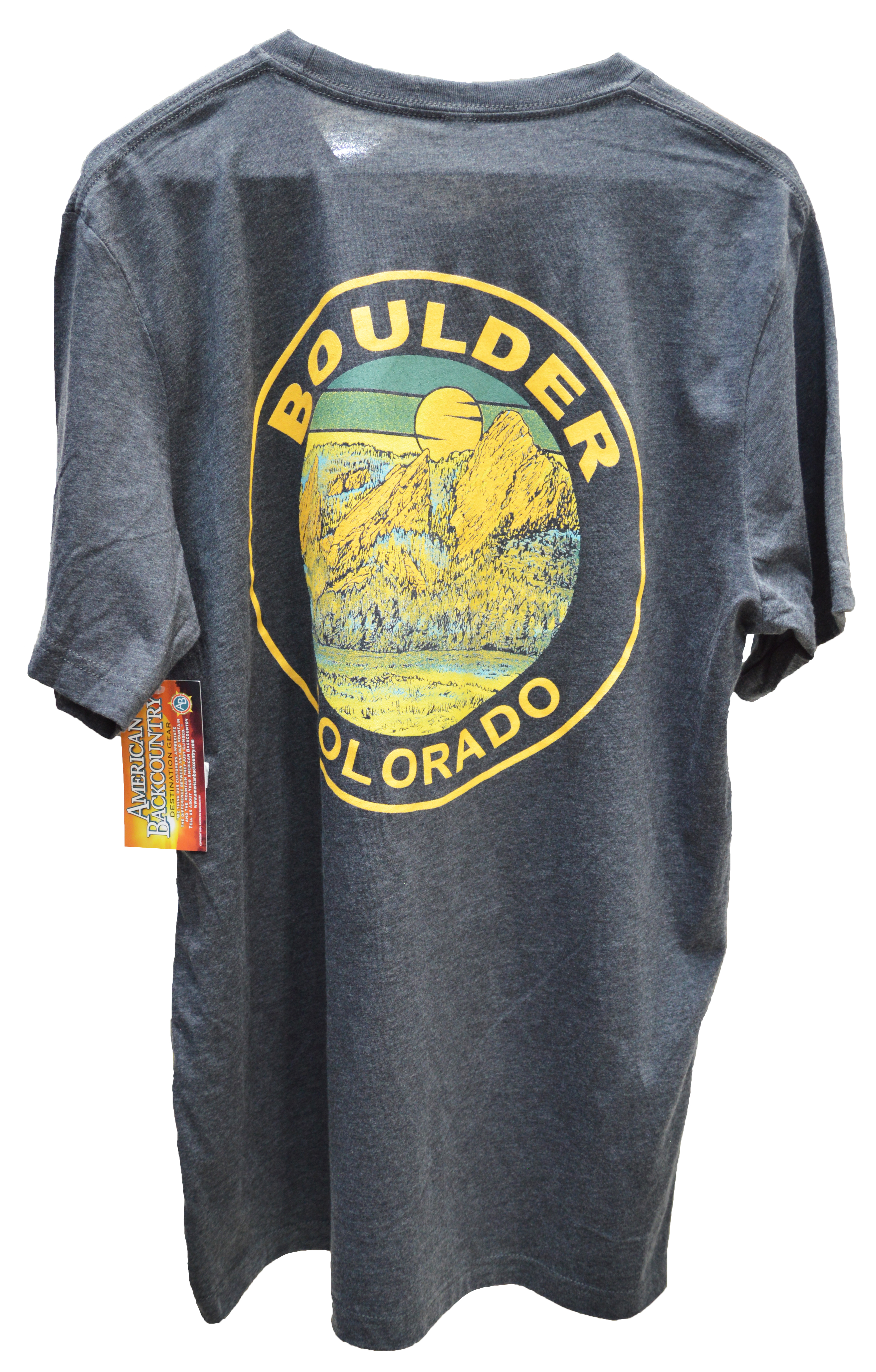 McGuckin Hardware Majestic Backcountry Tee Shirt, Heather Dark Grey, XL - 2