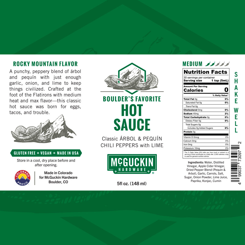 Boulder's Favorite Hot Sauce, 5 Fl. Oz. - 3