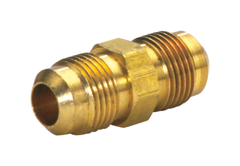 JMF 4503231 Pipe Union, 3/8 x 1/4 in, Flared, Brass