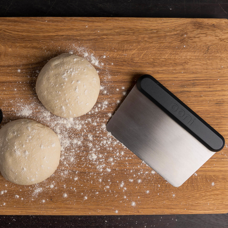 Ooni 0.5 W x 6 in. L Black/Gray Nylon/Stainless Steel Pizza Dough Scraper - 3