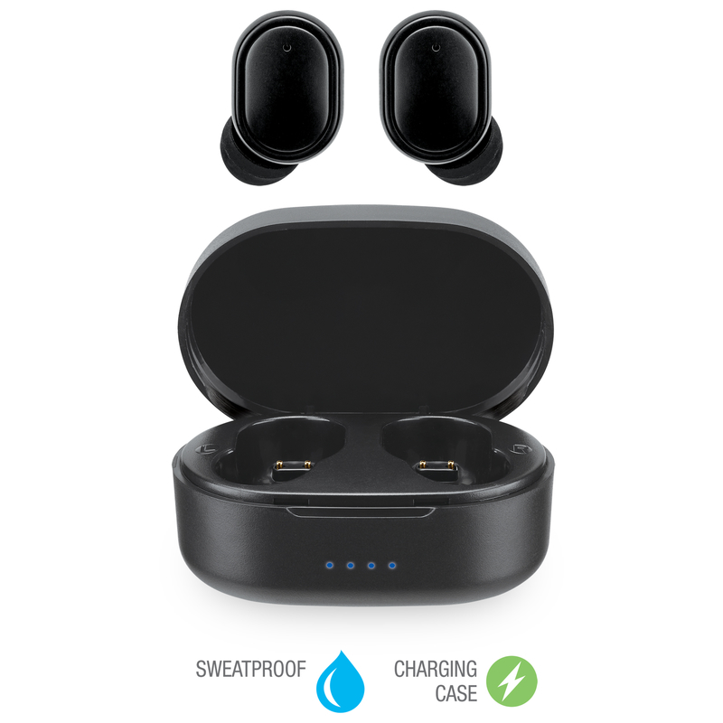iLive Truly Wireless Bluetooth Sweatproof Earbuds with Charging Case - 3