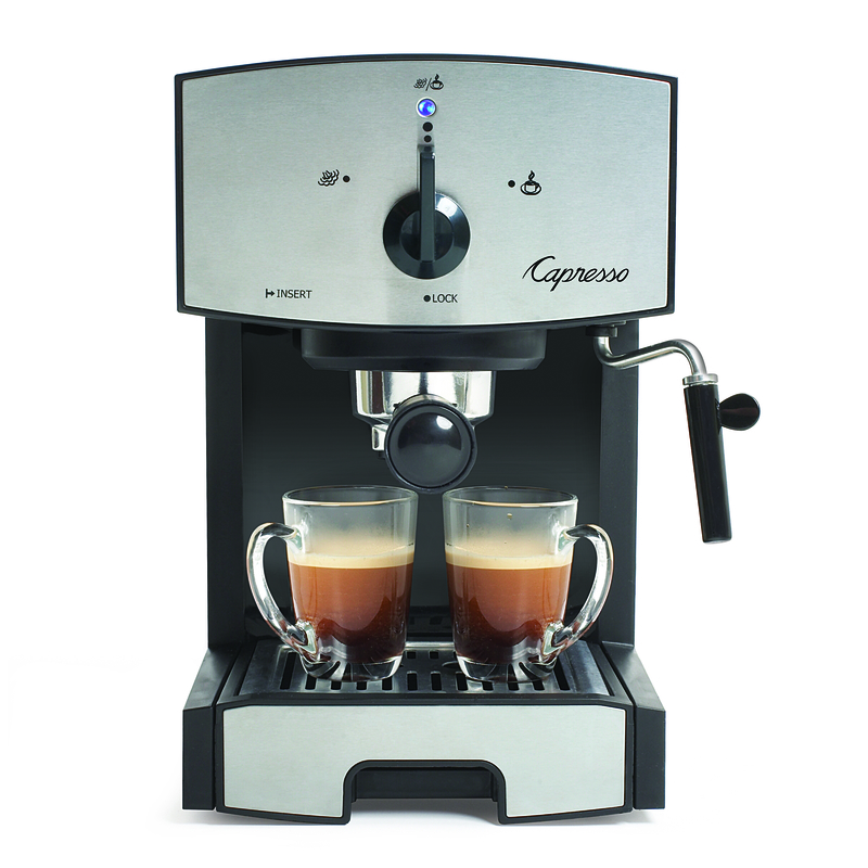 Capresso 42 Black/Silver Coffee & Espresso Maker - 2