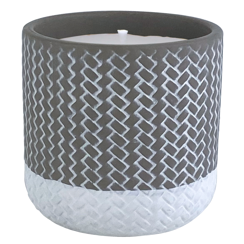 Trendspot Ceramic 4 in. H Reed Citronella Candle, Assorted - 1