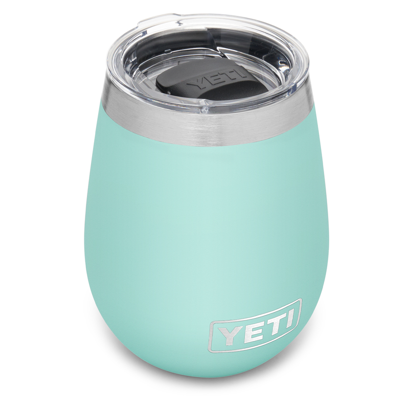 YETI Rambler 10 oz. Seafoam BPA Free Wine Tumbler with MagSlider Lid - 3