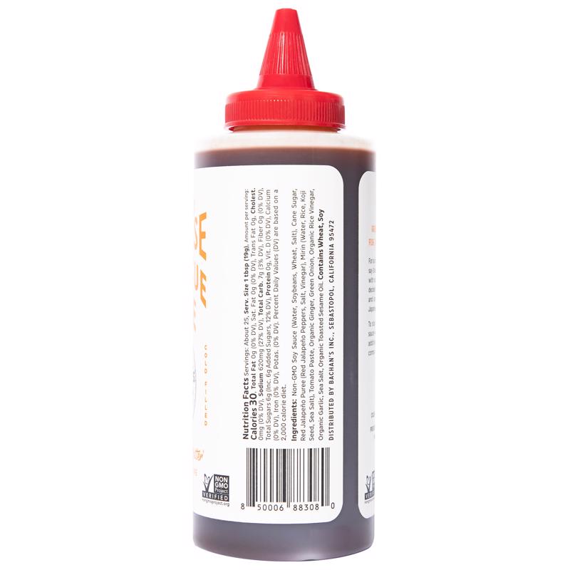 Bachan's Hot and Spicy Japanese Teriyaki BBQ Sauce 16 oz - 4