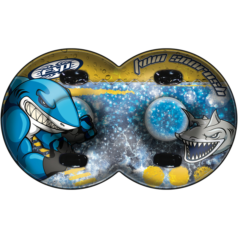 Emsco 52149 Gemini Inflatable Snowtube, 2, Vinyl - 2